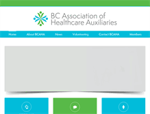 Tablet Screenshot of bchealthcareaux.org